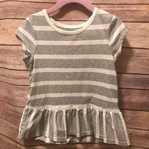 Cat and jack stripe top